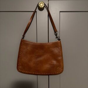 Banana Republic Tan Leather Shoulder Bag